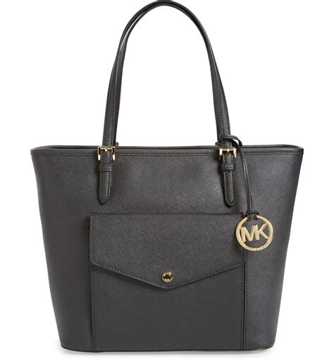 michael kors jet set ns large gathered tote handbag|Michael Kors designer tote jetset.